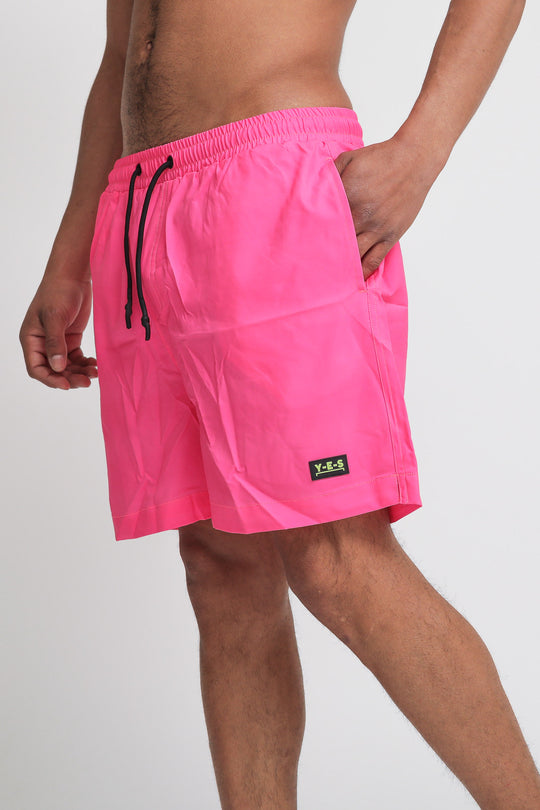 Costume Da Bagno Boxer Da Uomo - Fuxia Fluo