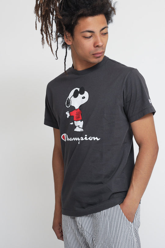 Crewneck T-shirt - Black