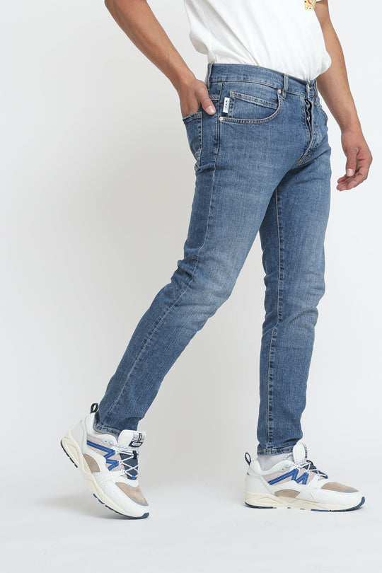 Jeans Slim Medio - Colore Unico
