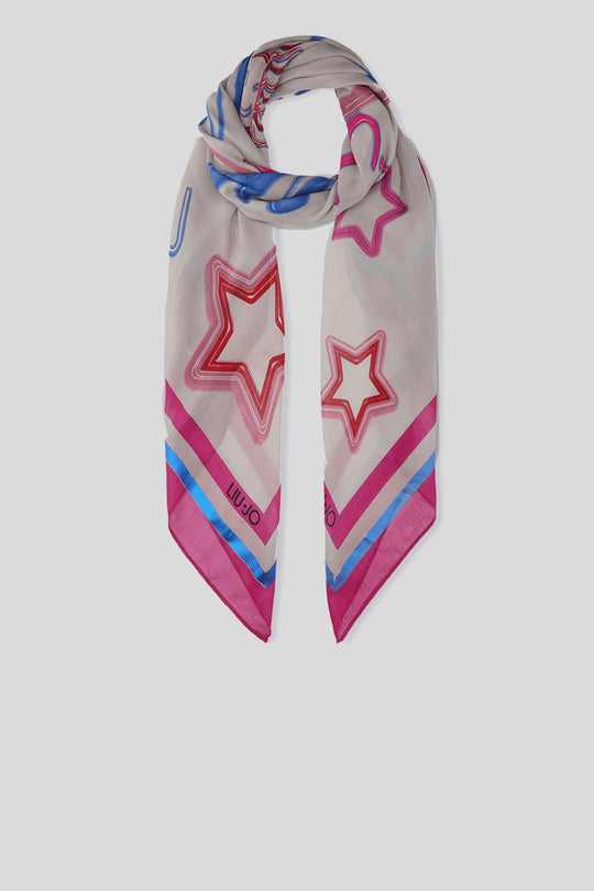 Foulard 120x120 Like - True Champagne