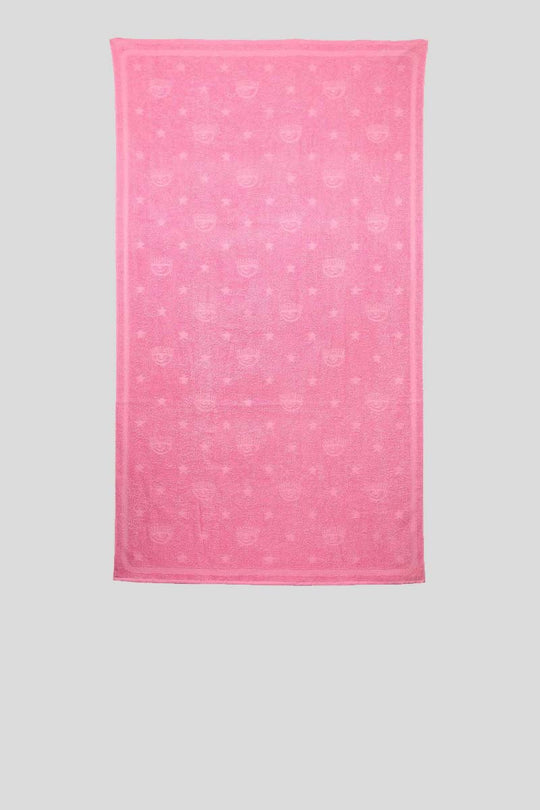 Light Cotton Eye Star Jaquard - Rosa