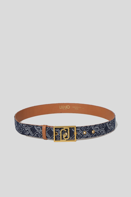 Cintura 3.5 cm - Blu Denim