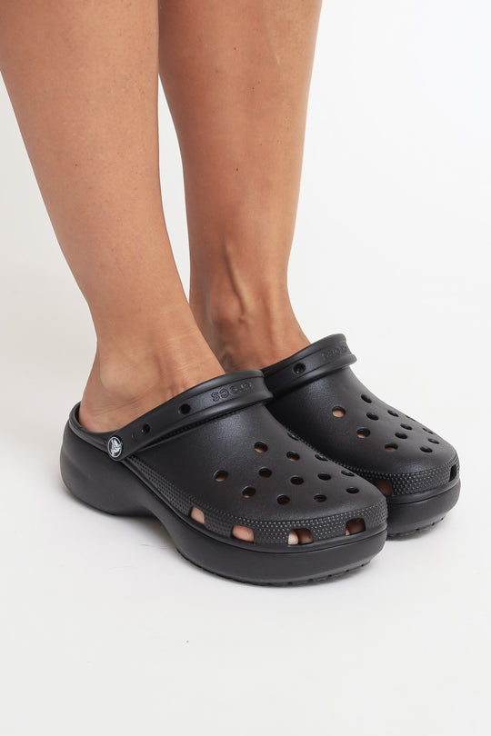Classic Platform Clog - Black