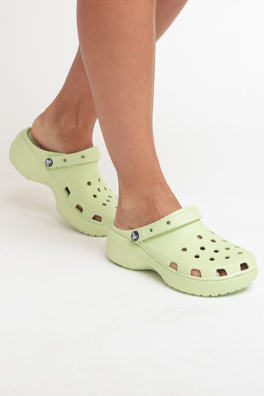 Classic Platform Clog - Celery