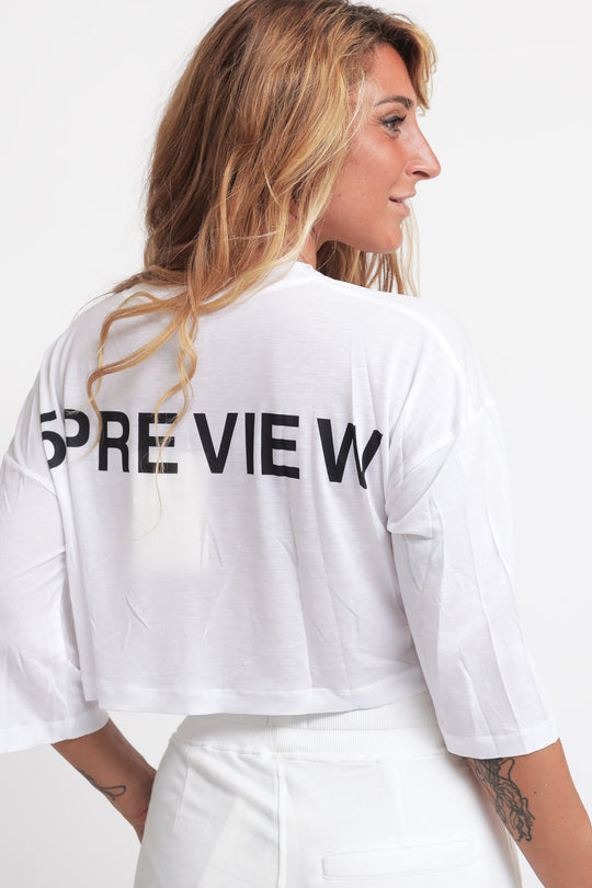 Big Logo Overzed Tee - Bright White