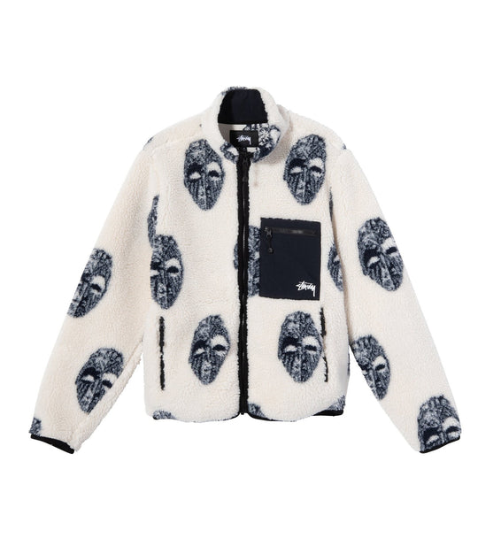 Mask Jacquard Sherpa - Natural