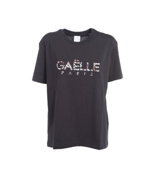T-shirt Jersey G/C M/M + Stampa - Nero