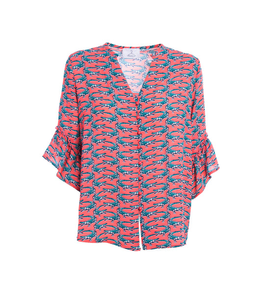 Casacca Fantasia Coccodrilli - Colore Unico