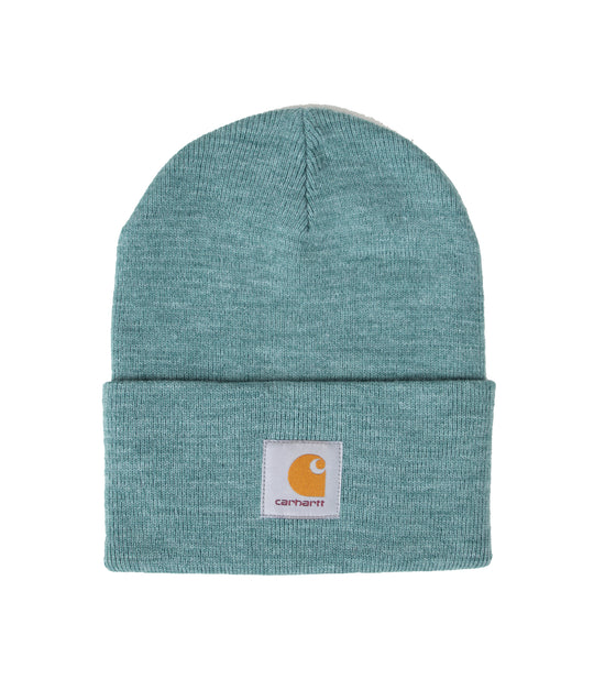 Acrylic Watch Hat - Cloudy Heather