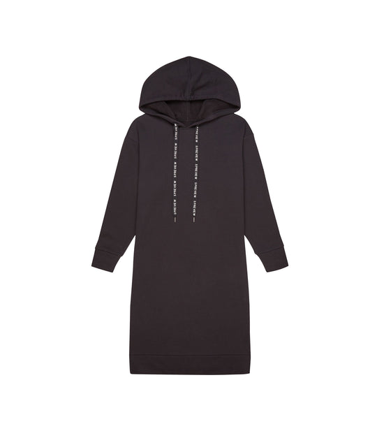 Hiro Fleece Dress - Black