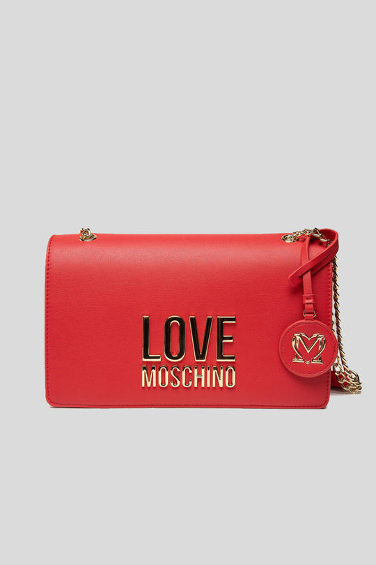 Borsa Bonded Pu - Rosso      26 x 16,5 x 10 cm