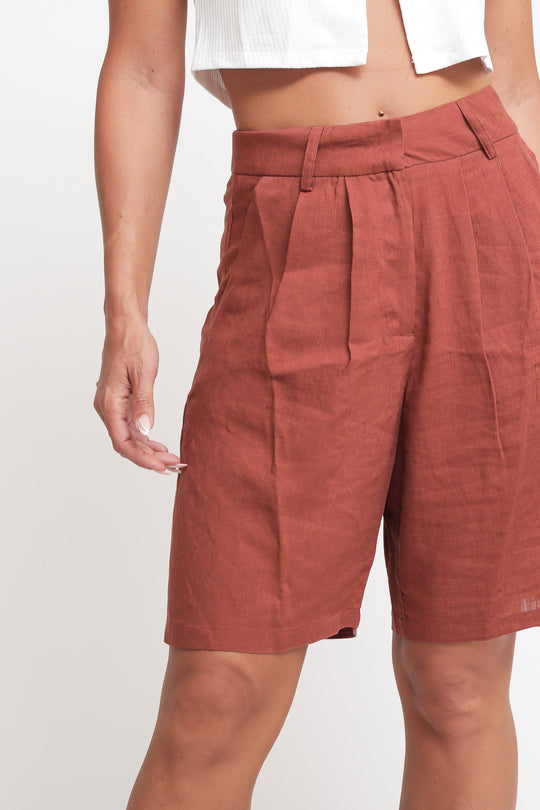 Ladies Shorts - Umber