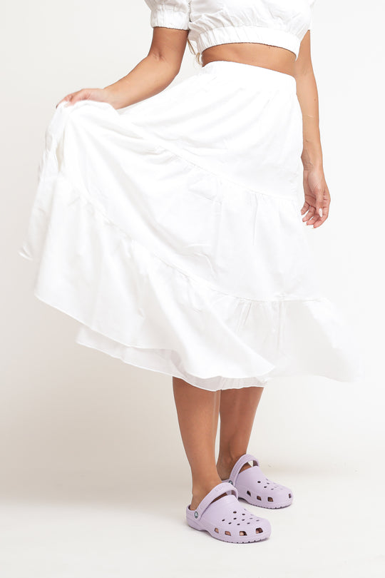 Ladies Skirt - White