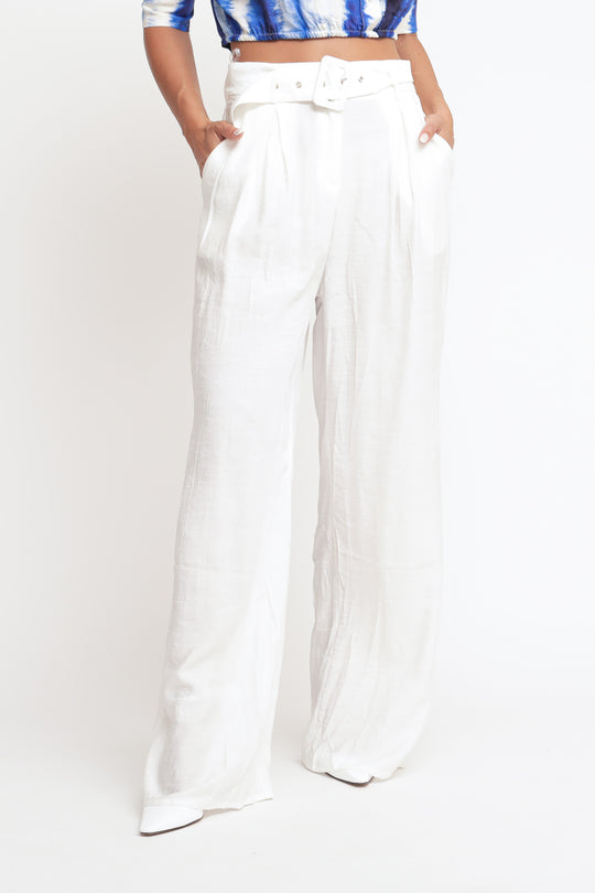 Ladies Trousers - White