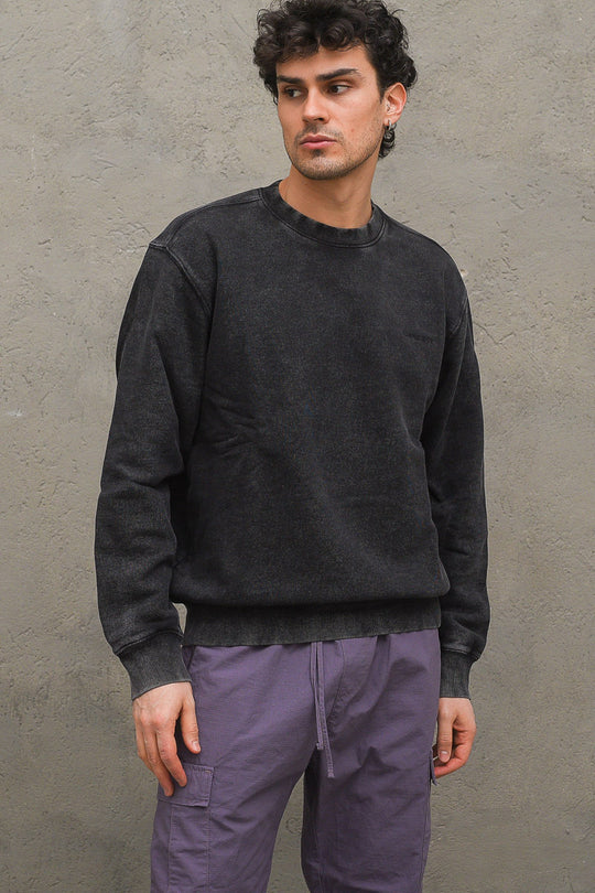 Mosby Script Sweat - Black