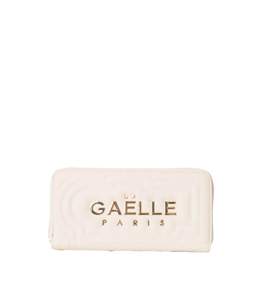 Portafogli + Targhetta - Panna