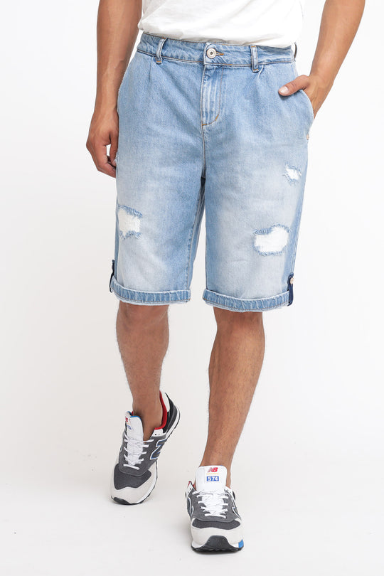 Bermuda Chinos - Denim