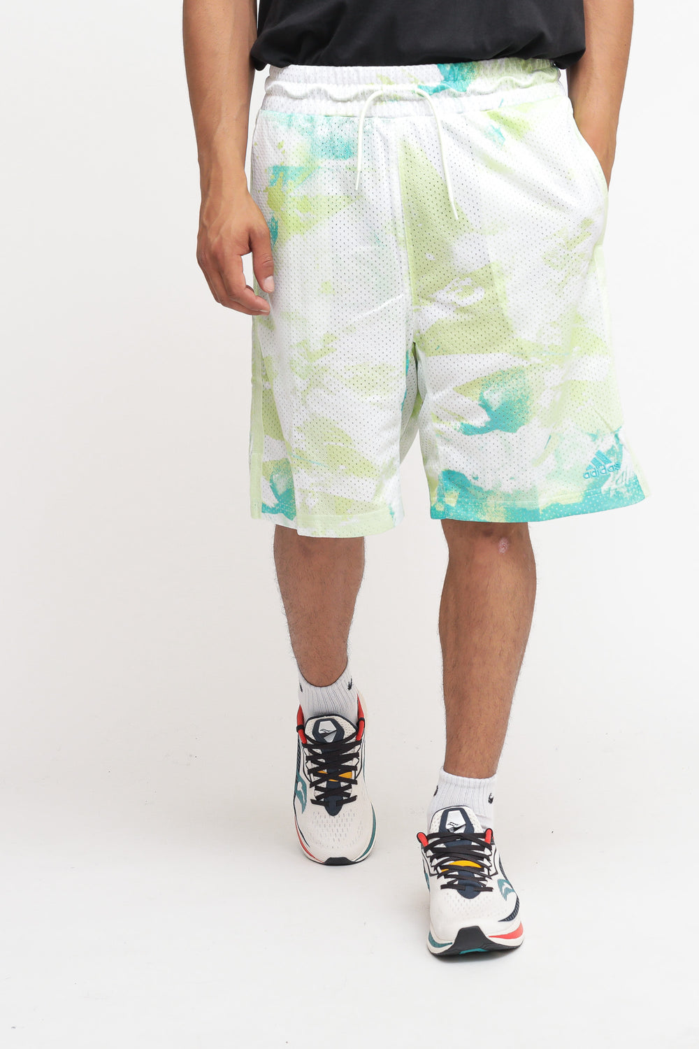 Adidas floral sale shorts mens