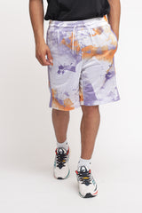 Q2 AOP Short - White/Maglil