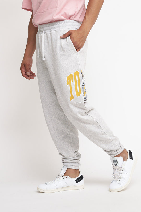 TJM College Archive Pant - Silver Grey Htr