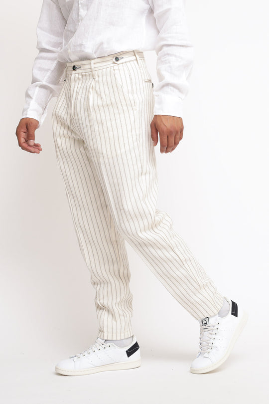 Pantalone Uomo - Bianco