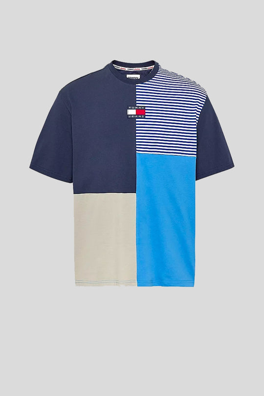 Tjm Cut & Sew Tee - Twilight Navy Multi