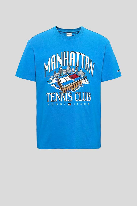 Tjm Tj Tennis Club Tee - Mesmerizing Blue