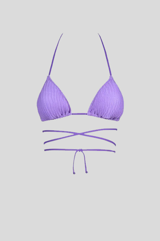 Reggiseno Goffrato Camille - Viola