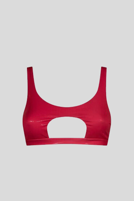 Reggiseno Margot Laminato - Rosso