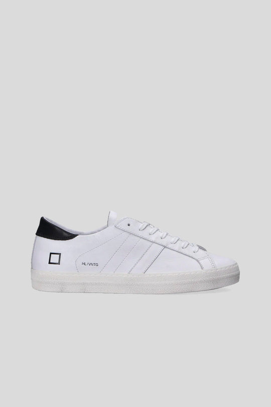 Hill Low Vintage Calf - White Black