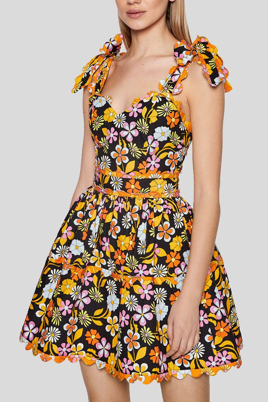 Ladies Dress - Bright Floral Mix