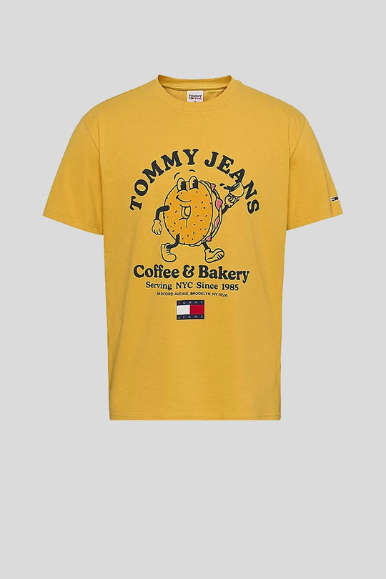 Tjm Tommy Bagels Tee - Tuscan Yellow