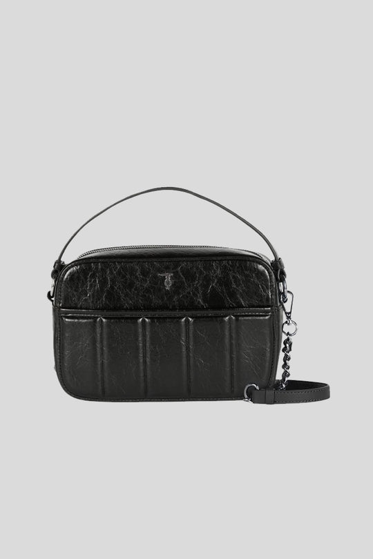 Dune Camera Bag Crackle' Pu - Black