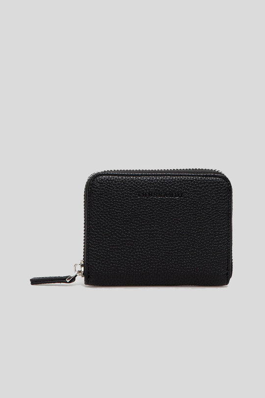 Nadir Zip Around Sm Full Grain - Black