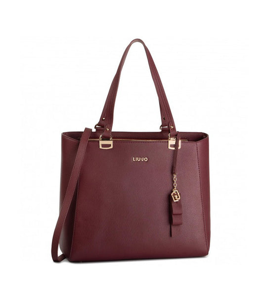 L Tote - Dark Red