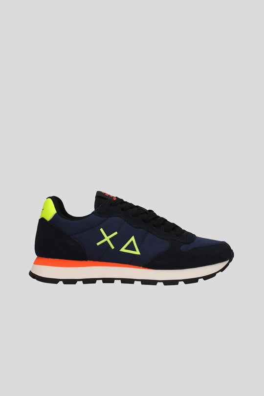 Running Adult - Navy Blue Tom Fluo