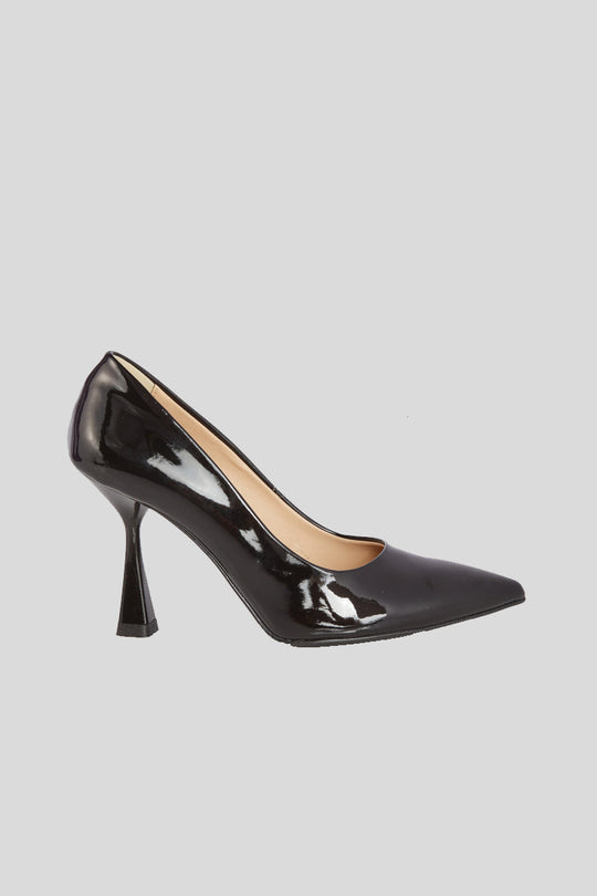 Decolleté In Vernice - Nero