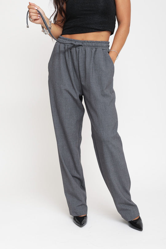 Pantalone Elast. Coulisse - Grigio