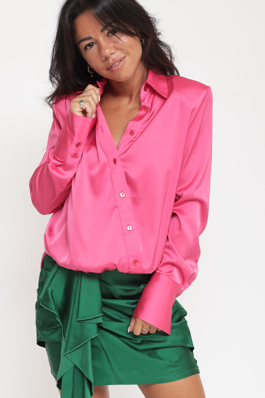 Top Camicia - Fuchsia