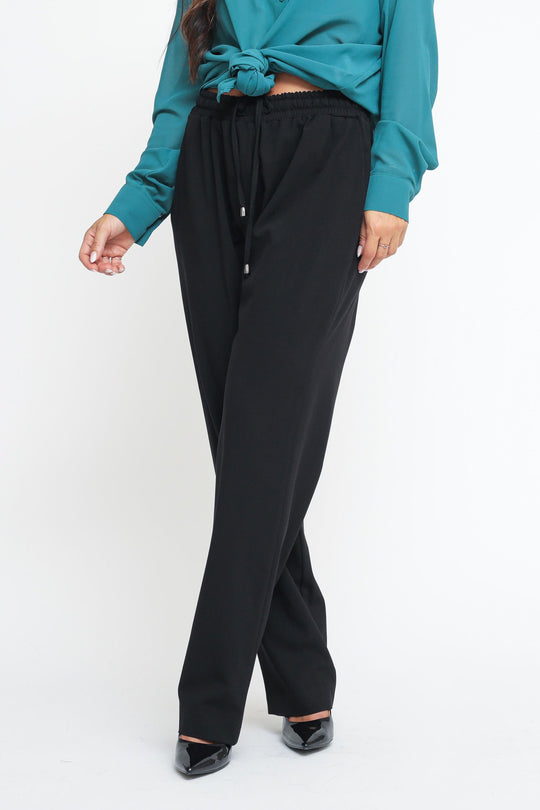 Pantalone Elast. Coulisse - Nero
