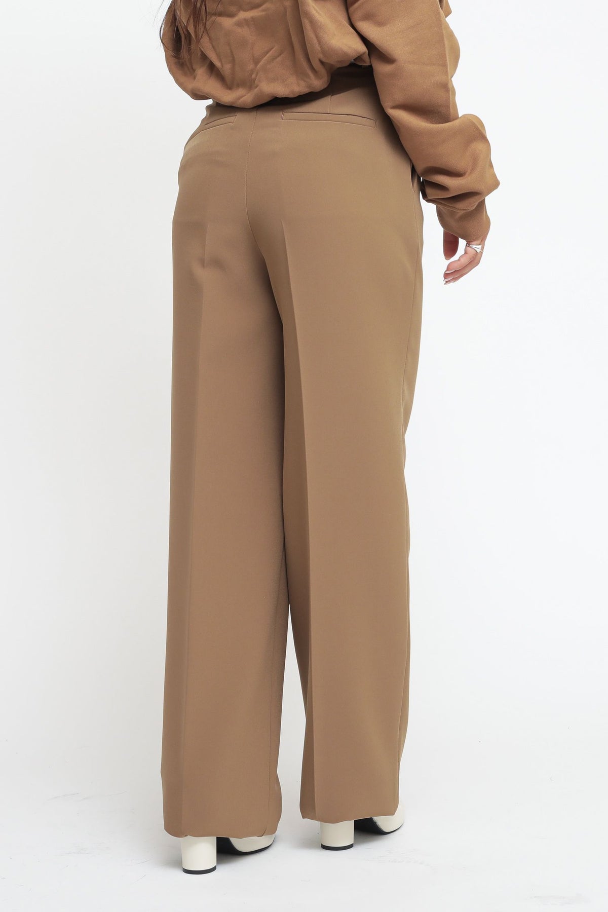 Straight-Leg Trouser - Coffee — 4