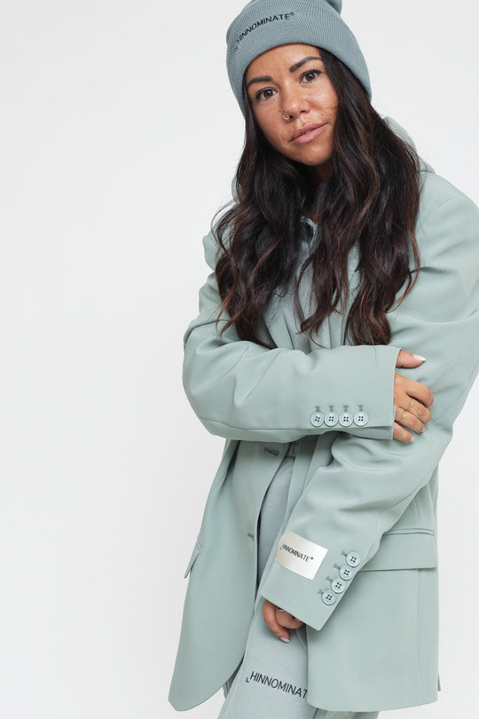 Giacca Over - Verde Salvia