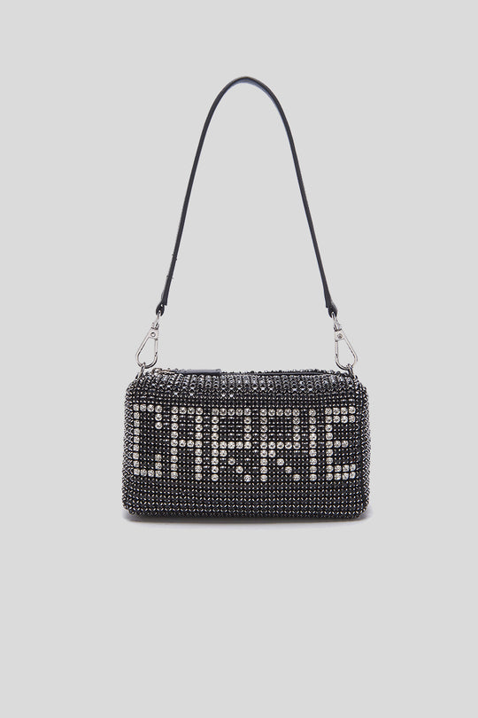 Night Ed. Bijoux Strass Bag Synthetic - Black Crystal