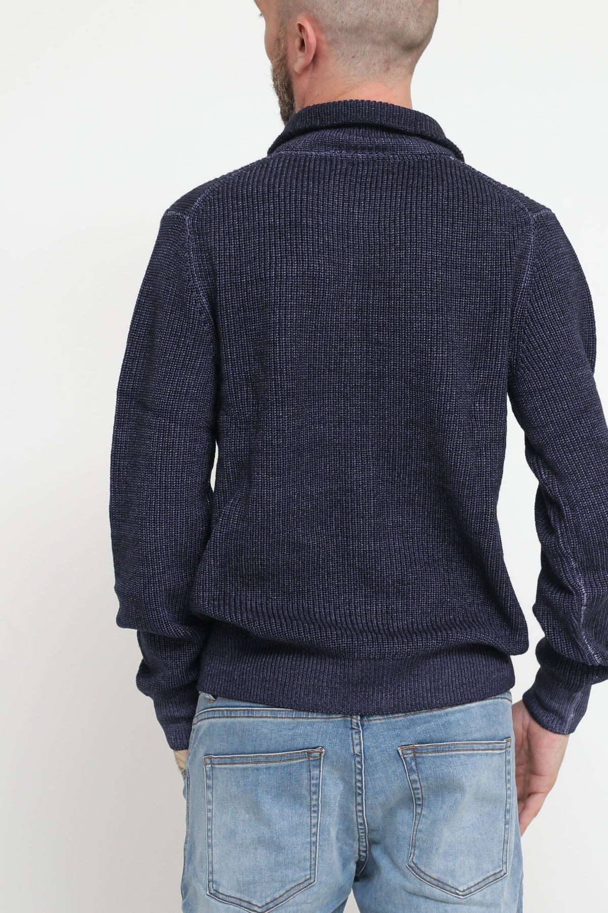 Vintage Army Jacket - Navy Blue — 3