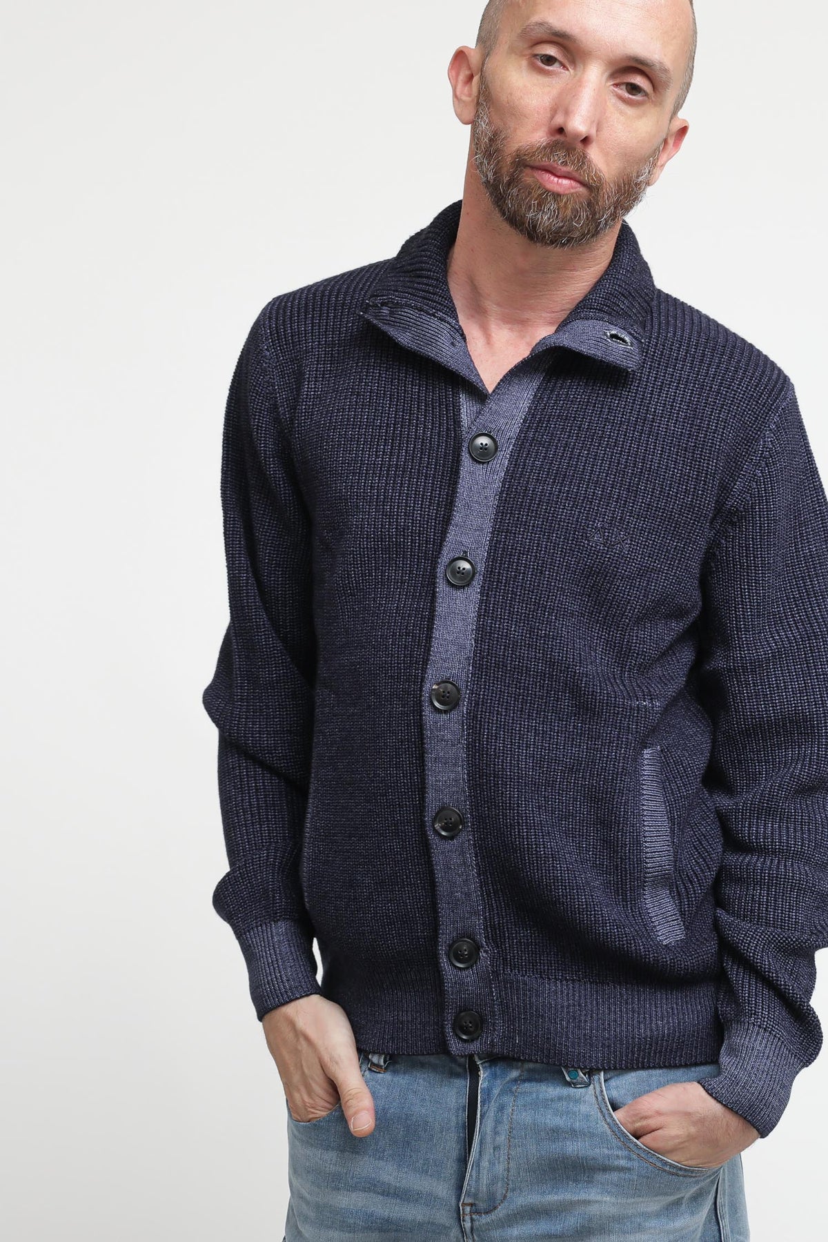 Vintage Army Jacket - Navy Blue — 4