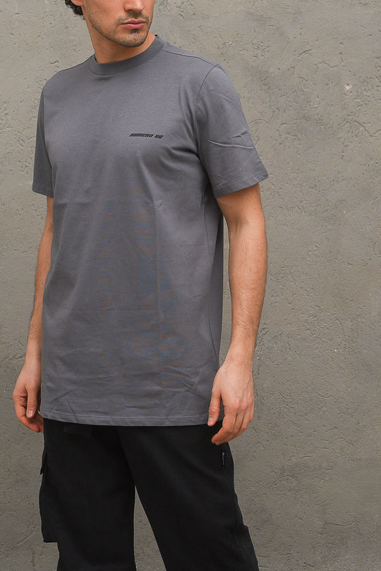 Print Tee - Grey