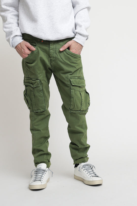 Pantalone Tasconato - Verde Pera