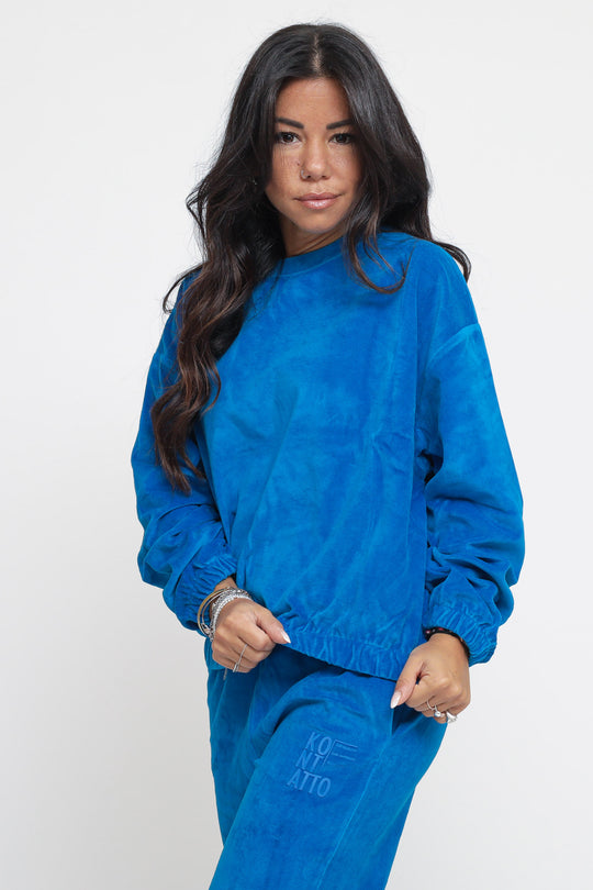 Felpa Girocollo - Royal