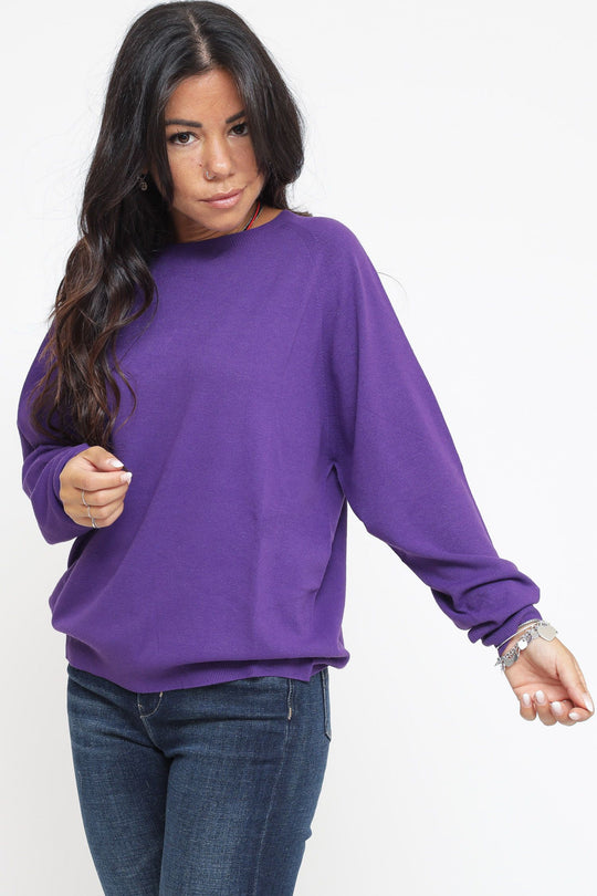 Girocollo Over - Viola