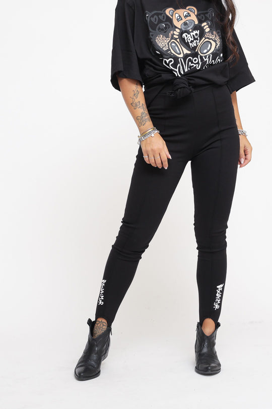 Leggings Donna - Nero